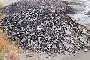 アスファルトくず